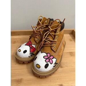 Custom Hello Kitty Timberland Boots
